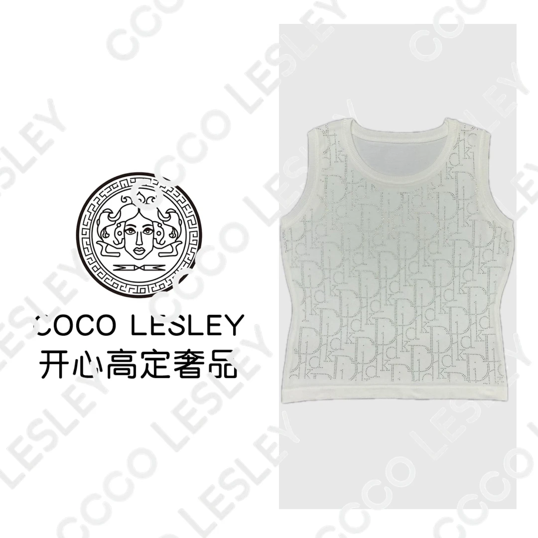 【COCO LESLEY】高弹吊带背心外穿内搭无袖针织衫