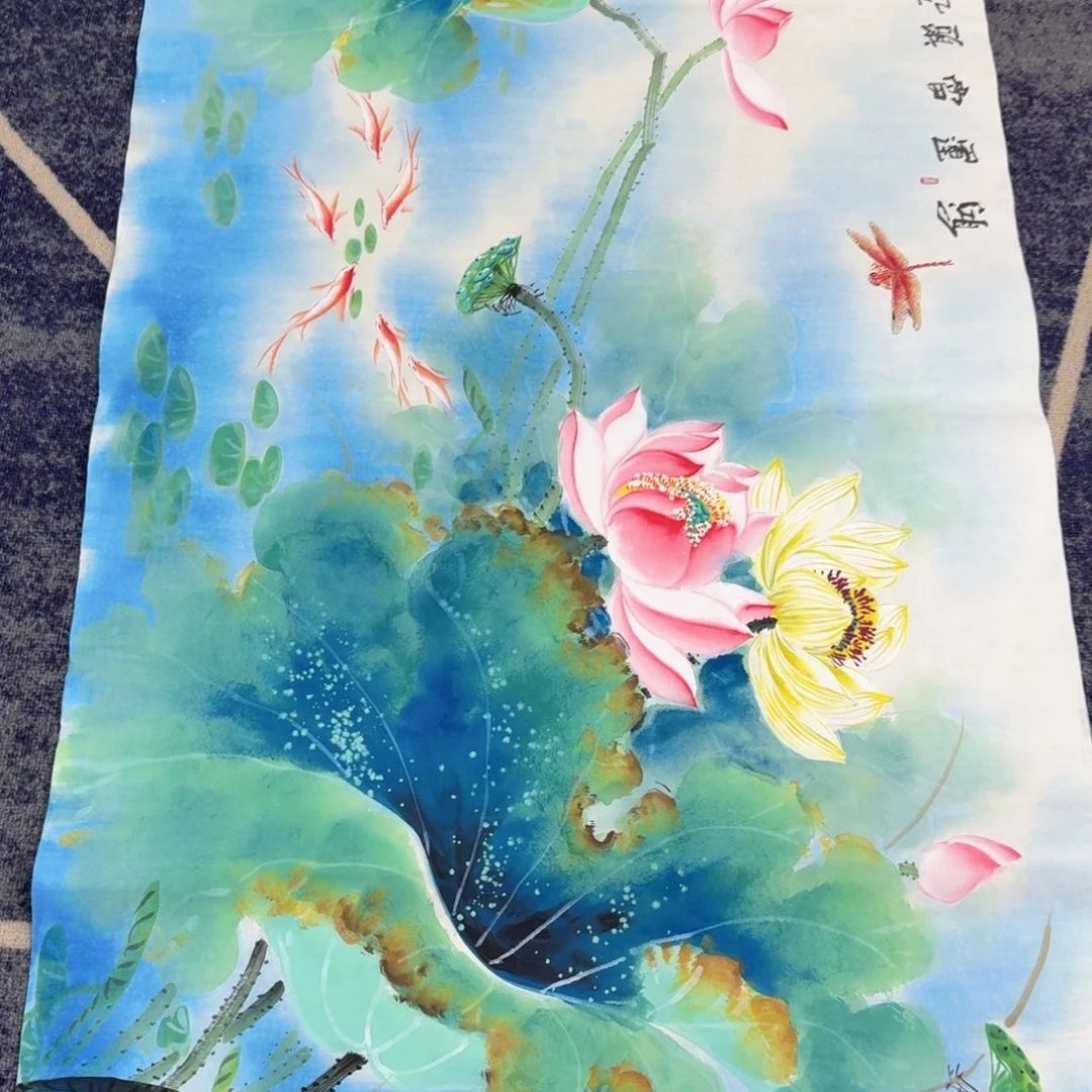 国画国画作品山水花鸟