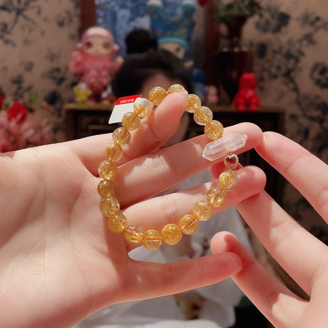 水晶手串未镶嵌c**o2号