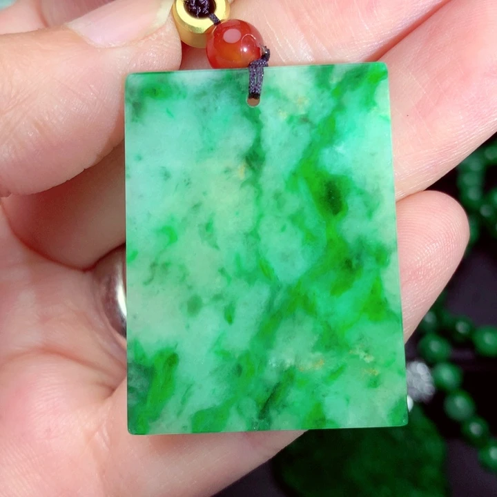 翡翠未镶嵌毛衣链