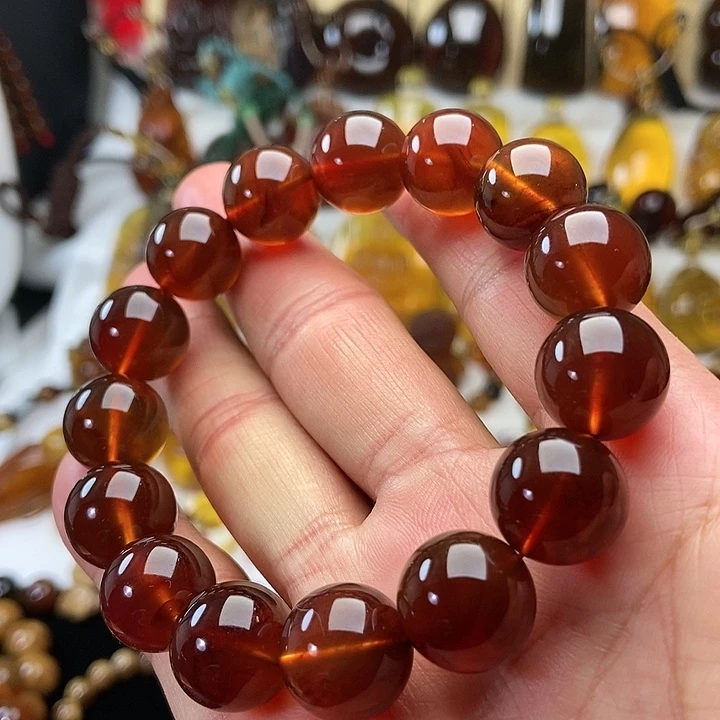 琥珀（棕珀）裸石未镶嵌哦*缅甸琥珀原矿