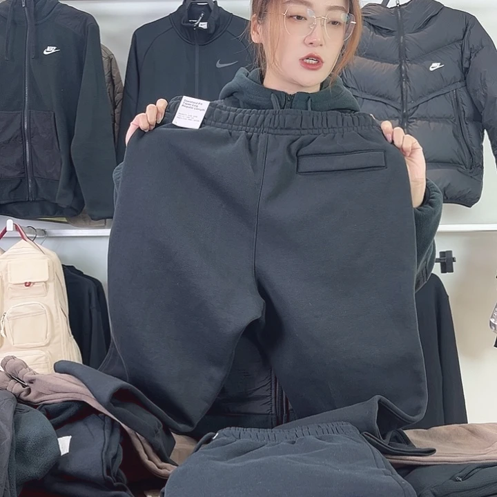 2672黑色长裤L码130-150斤不退换