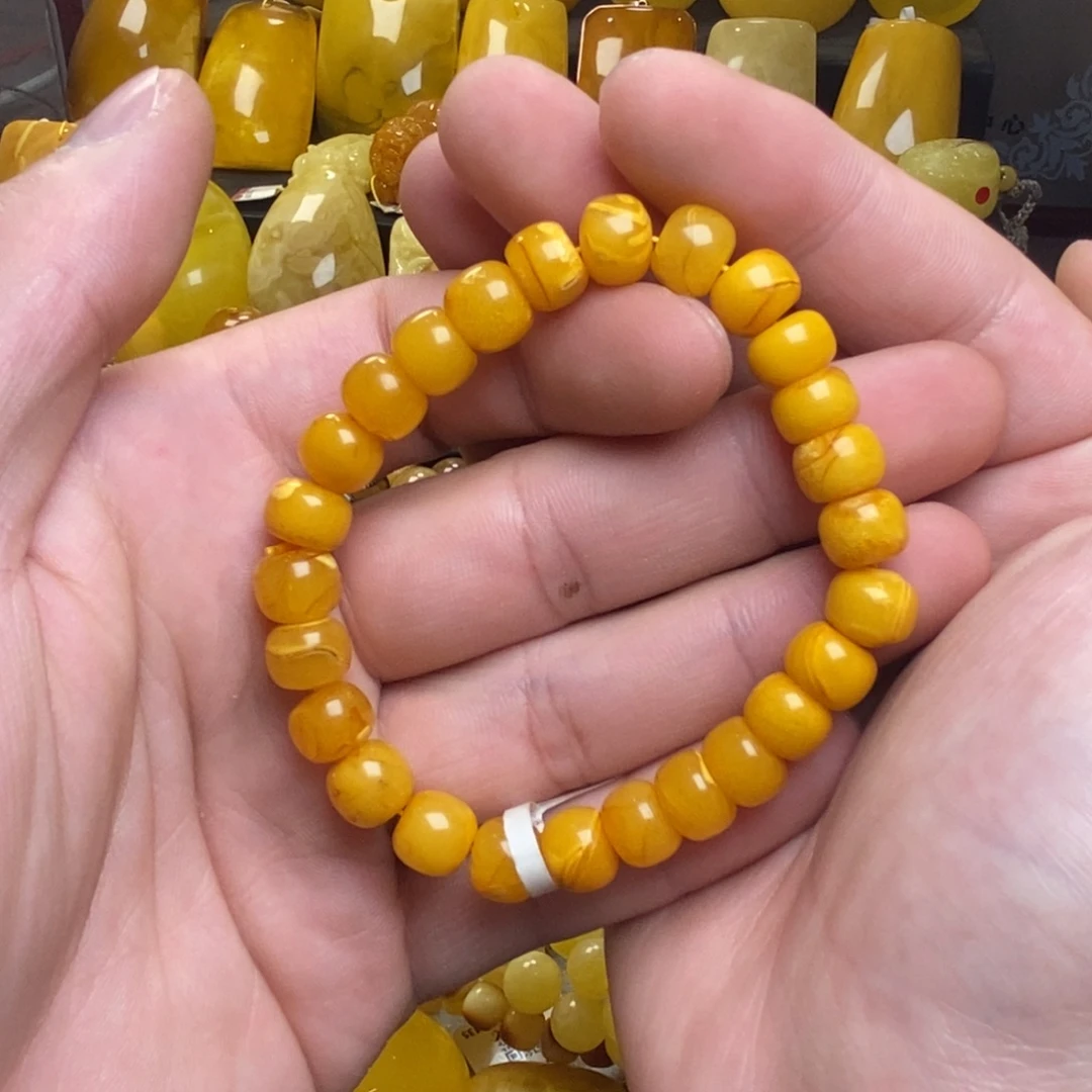 琥珀未镶嵌裸石蜜蜡