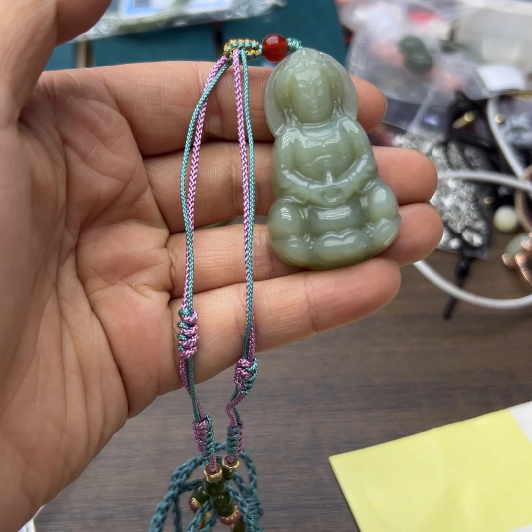 和田玉未镶嵌颈饰539