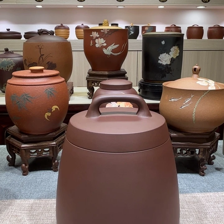 紫砂茶叶罐茶叶罐
