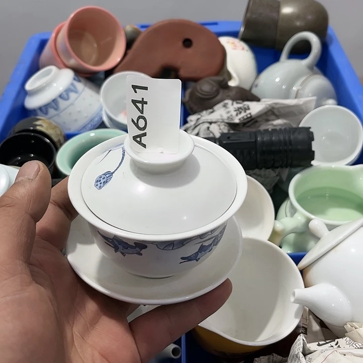 茶具默认微瑕瓷器、茶具、壶、摆件，介意勿拍
