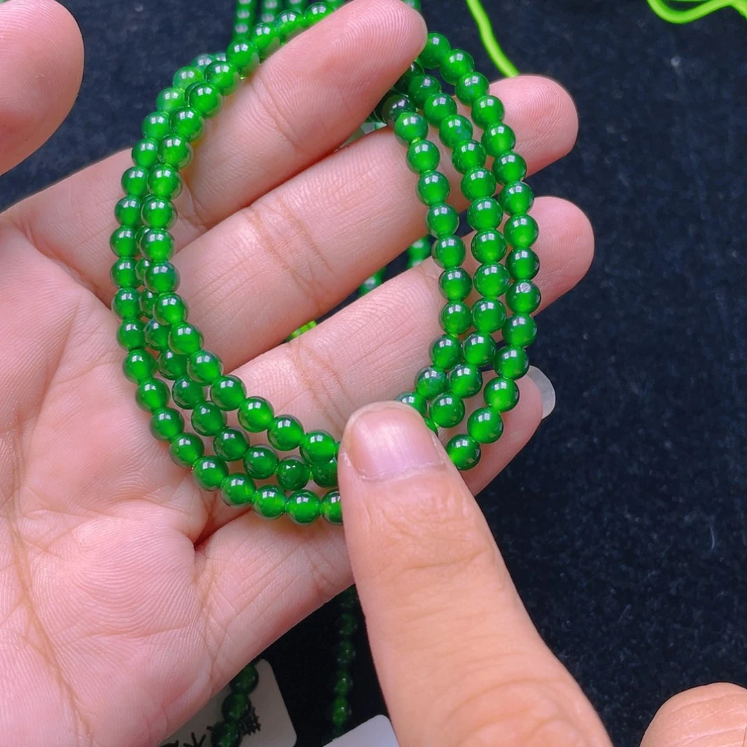 颈饰未镶嵌翡翠酒****主888888888888 70厘米