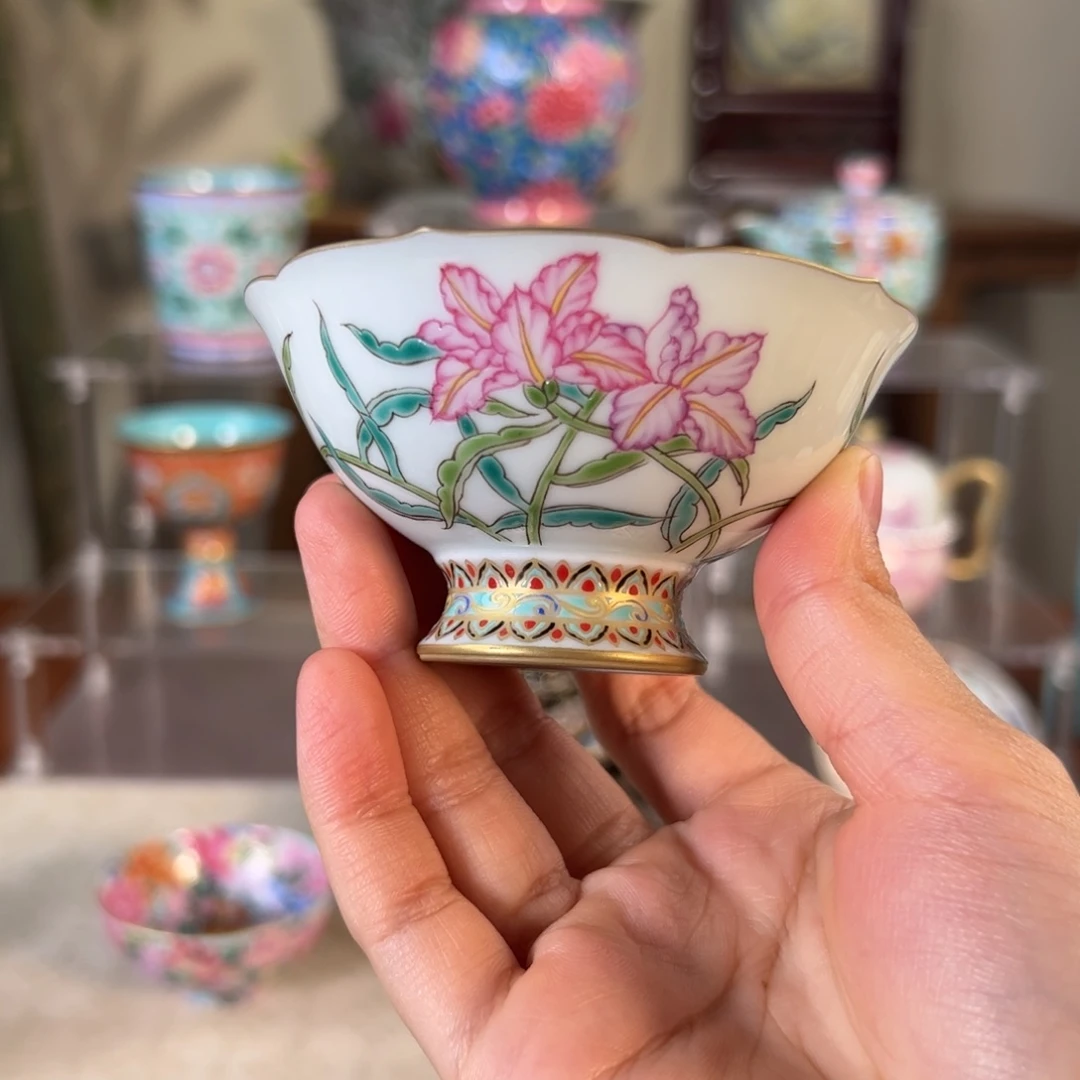 纯手工手绘 高端茶器