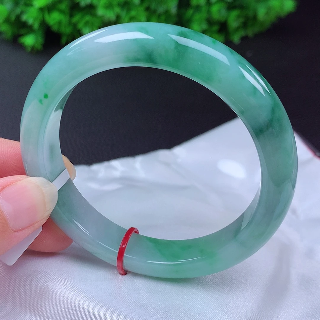 翡翠手镯未镶嵌59圈口432907