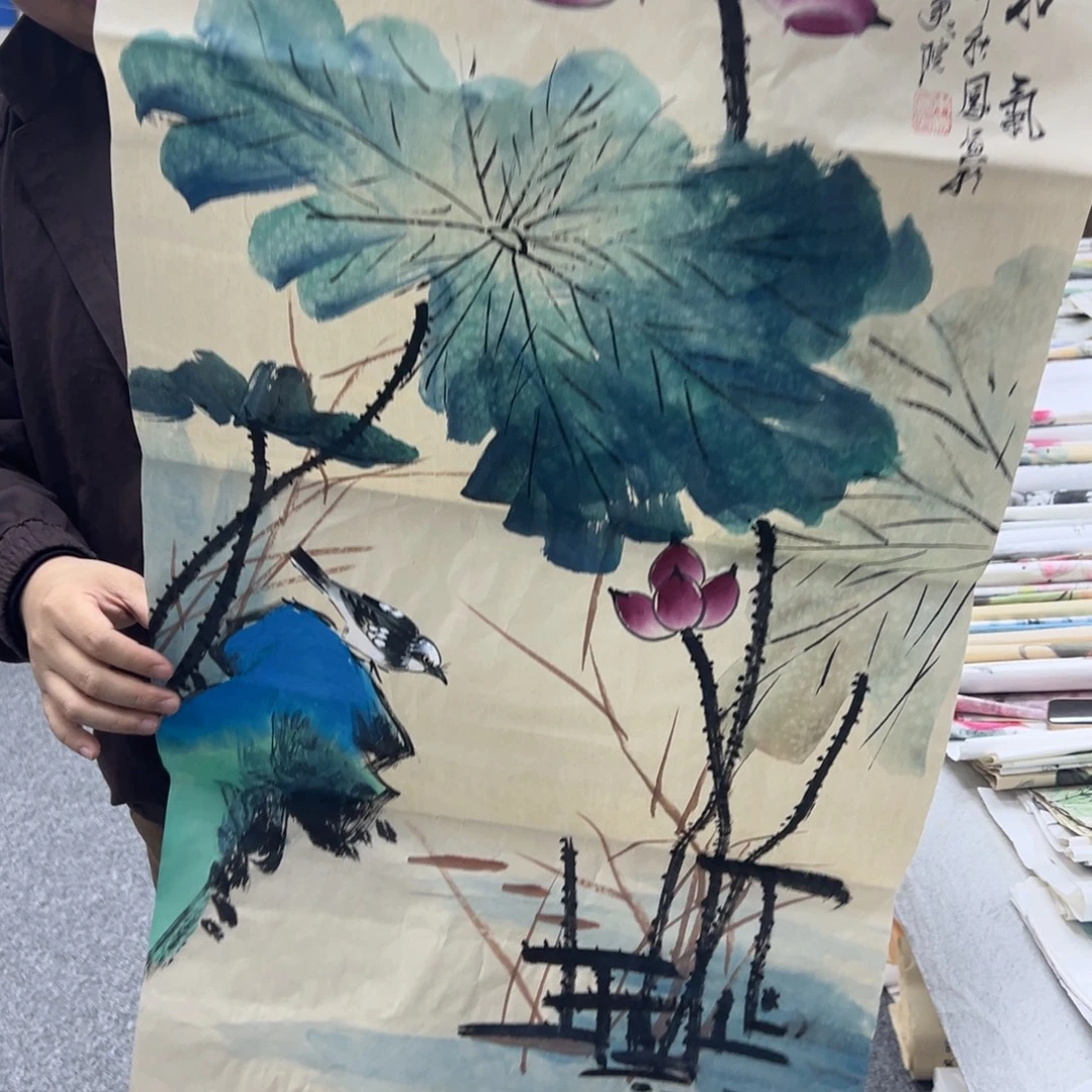 国画国画纯手绘作品