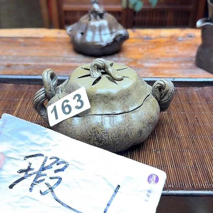 纯手工制作粗陶茶具