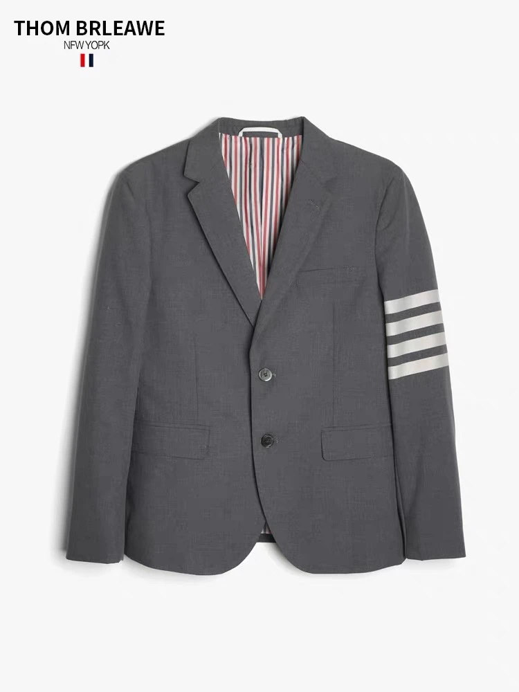 TB【官方正品】汤姆布郎THOM BRLEAWE经典四杠商务休闲翻领西装外套