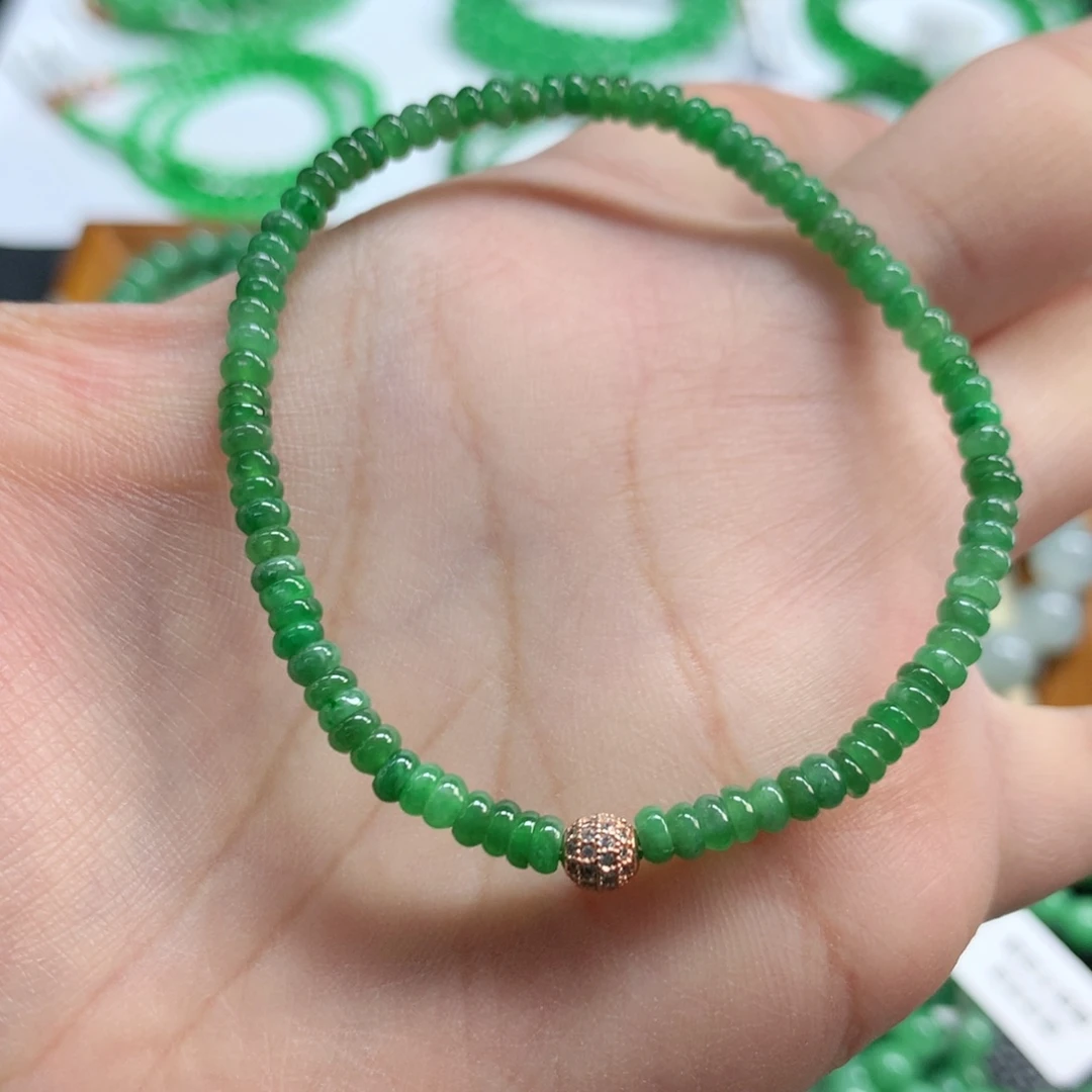 翡翠未镶嵌手链翡翠
