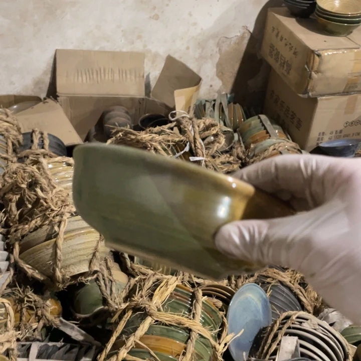 琉璃手工艺品陶瓷艺术摆件15x5