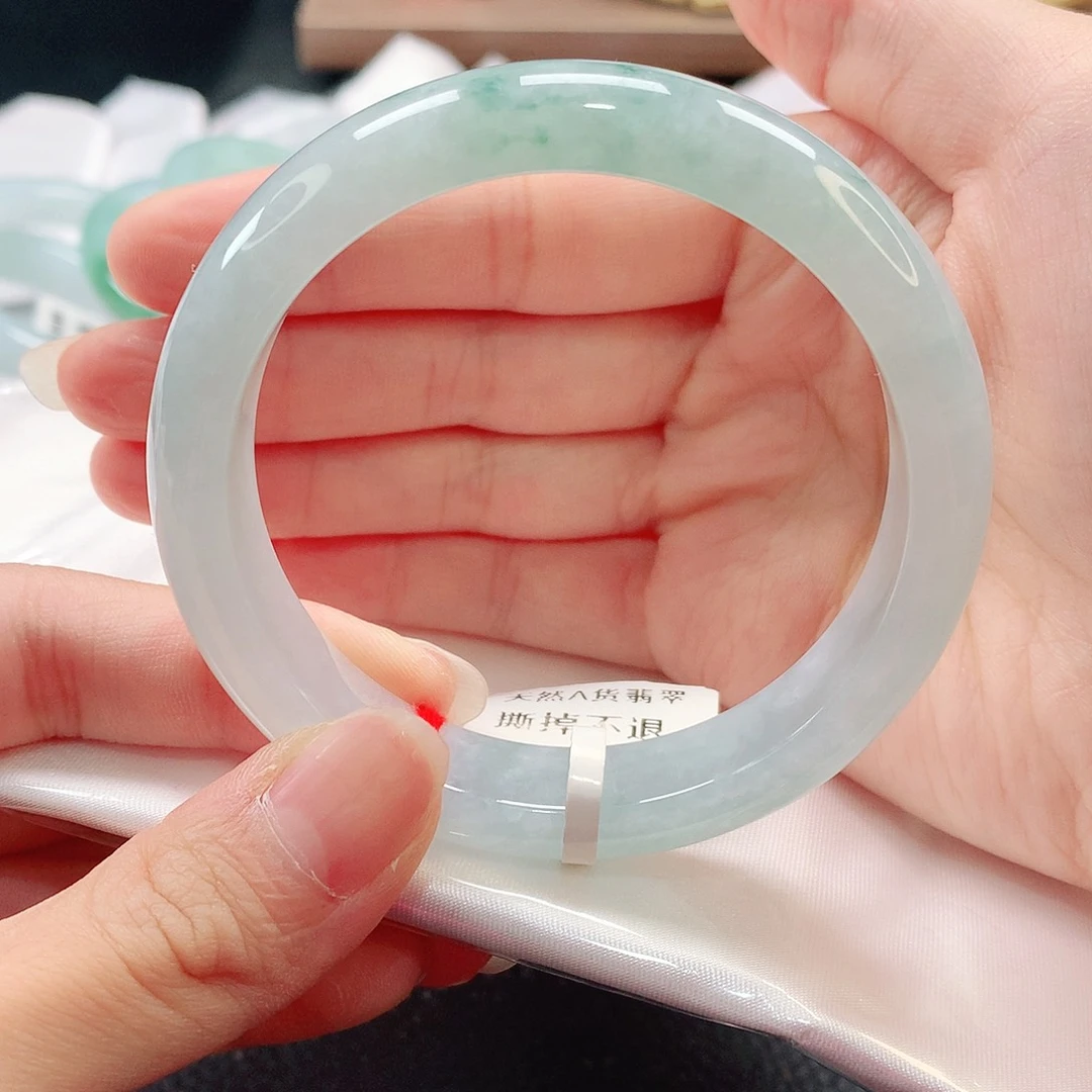 未镶嵌手镯翡翠56圈