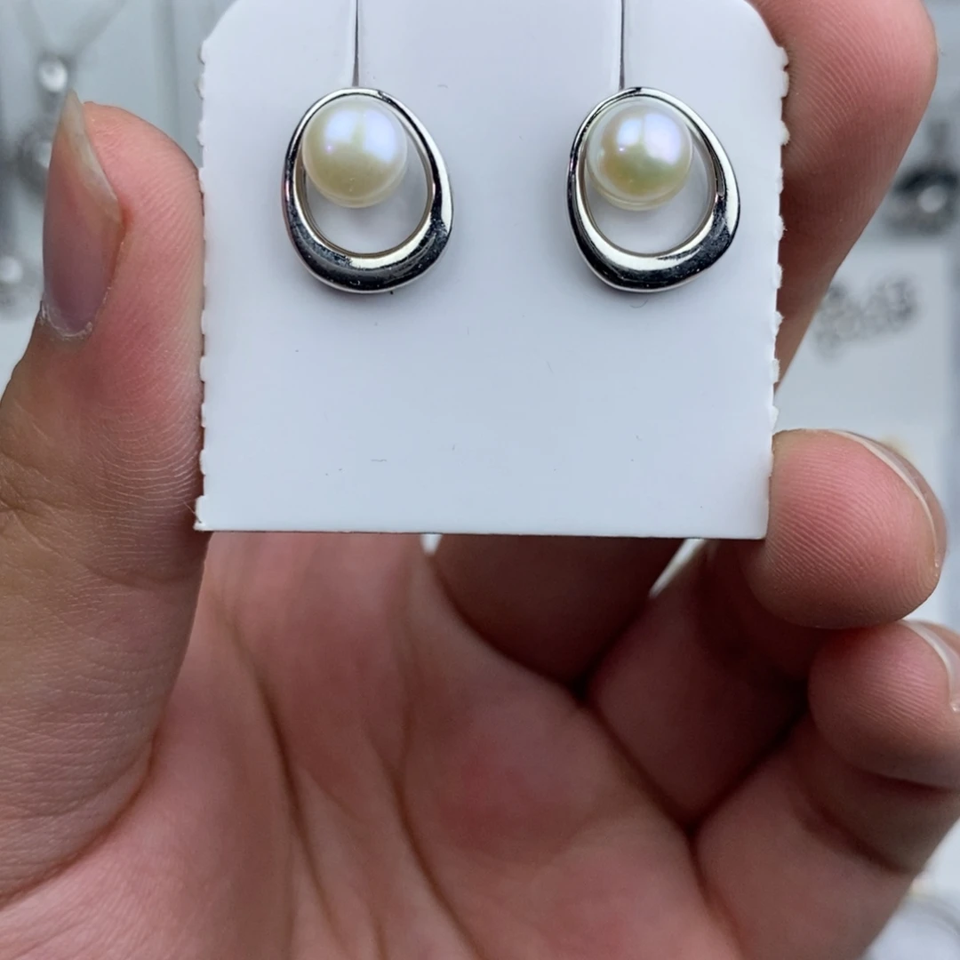 耳饰未镶嵌淡水珍珠
