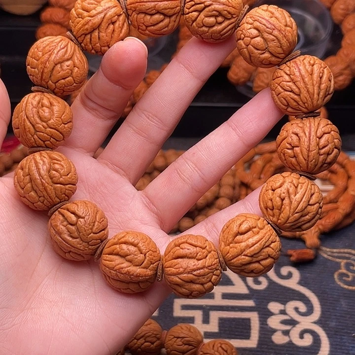 手串桃核精品金丝龙珠21