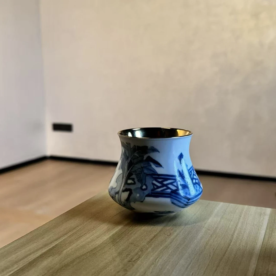 阿茶墨樵·青花文房品鉴杯