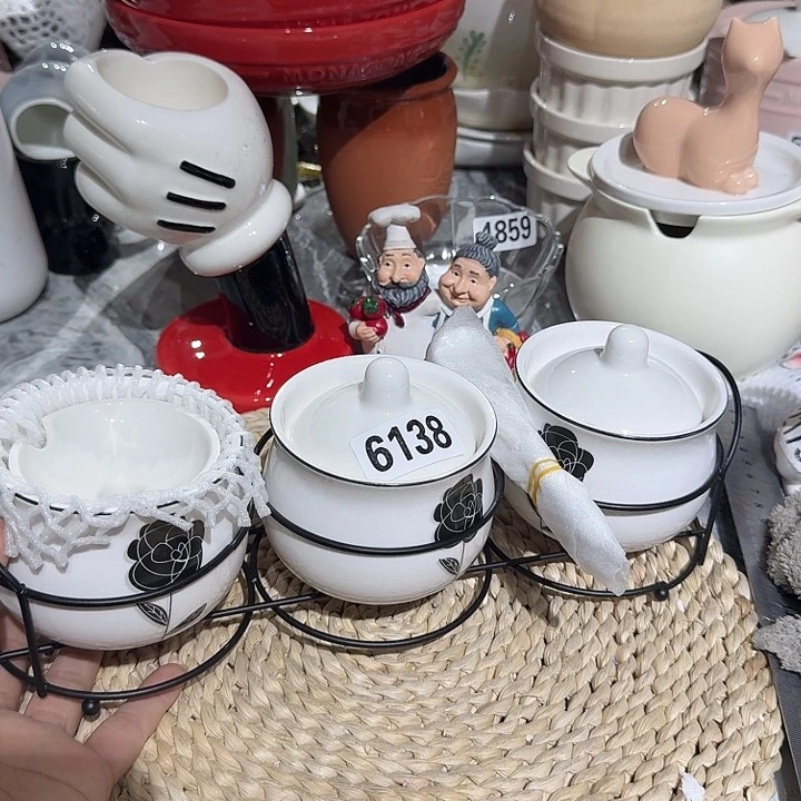 瓷片微瑕陶瓷满15包邮6138