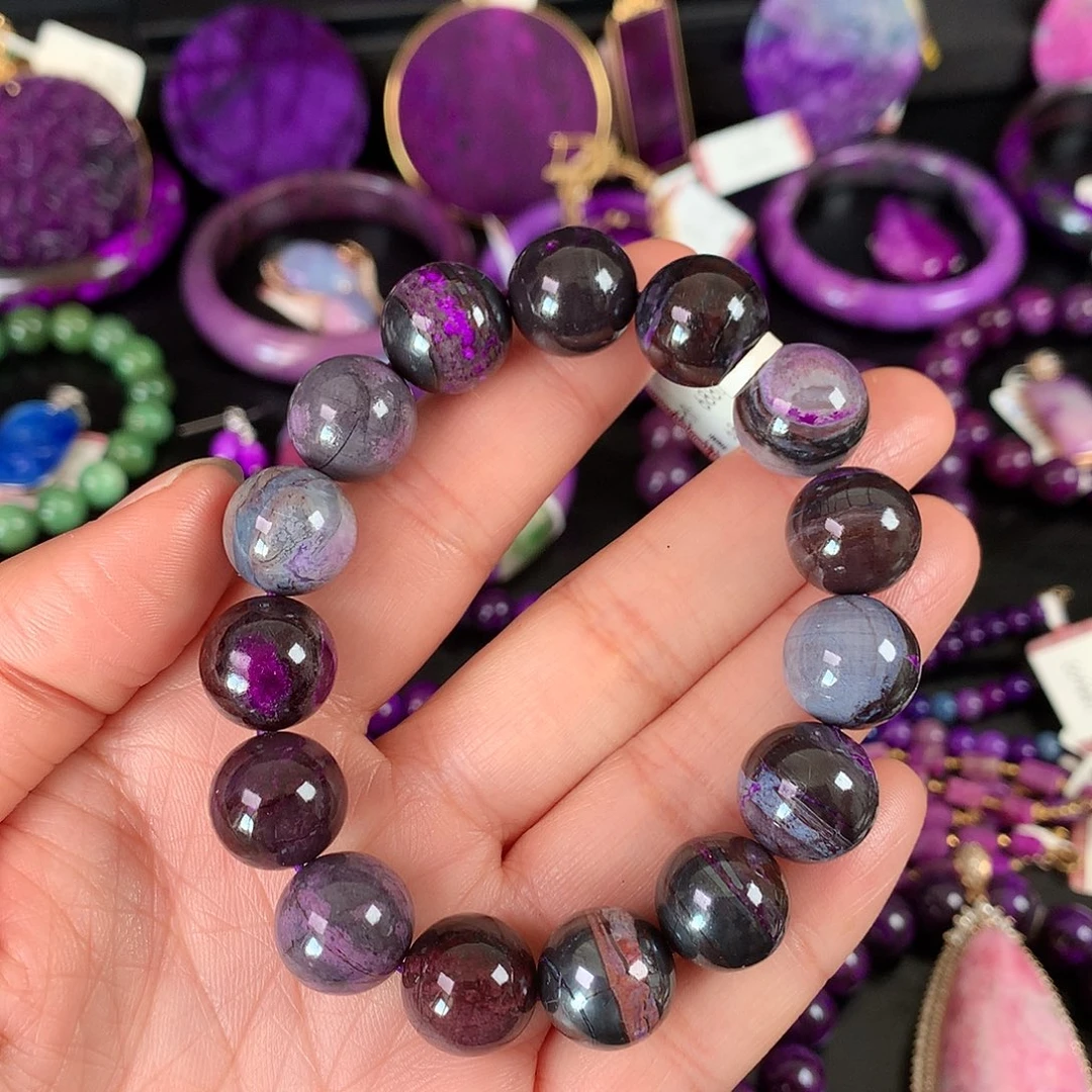 苏纪石（舒俱来）未镶嵌手串