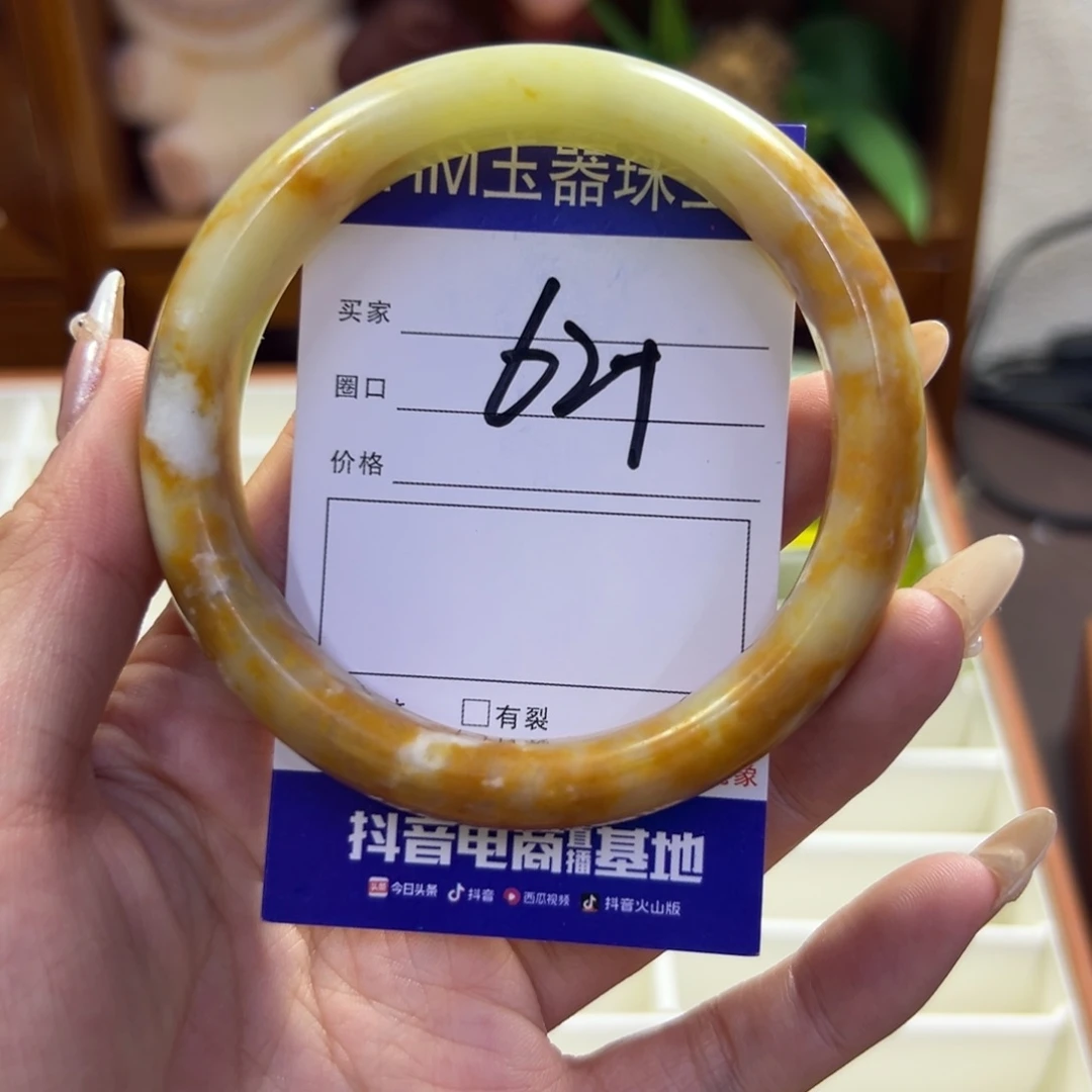 蛇纹石玉未镶嵌手镯742