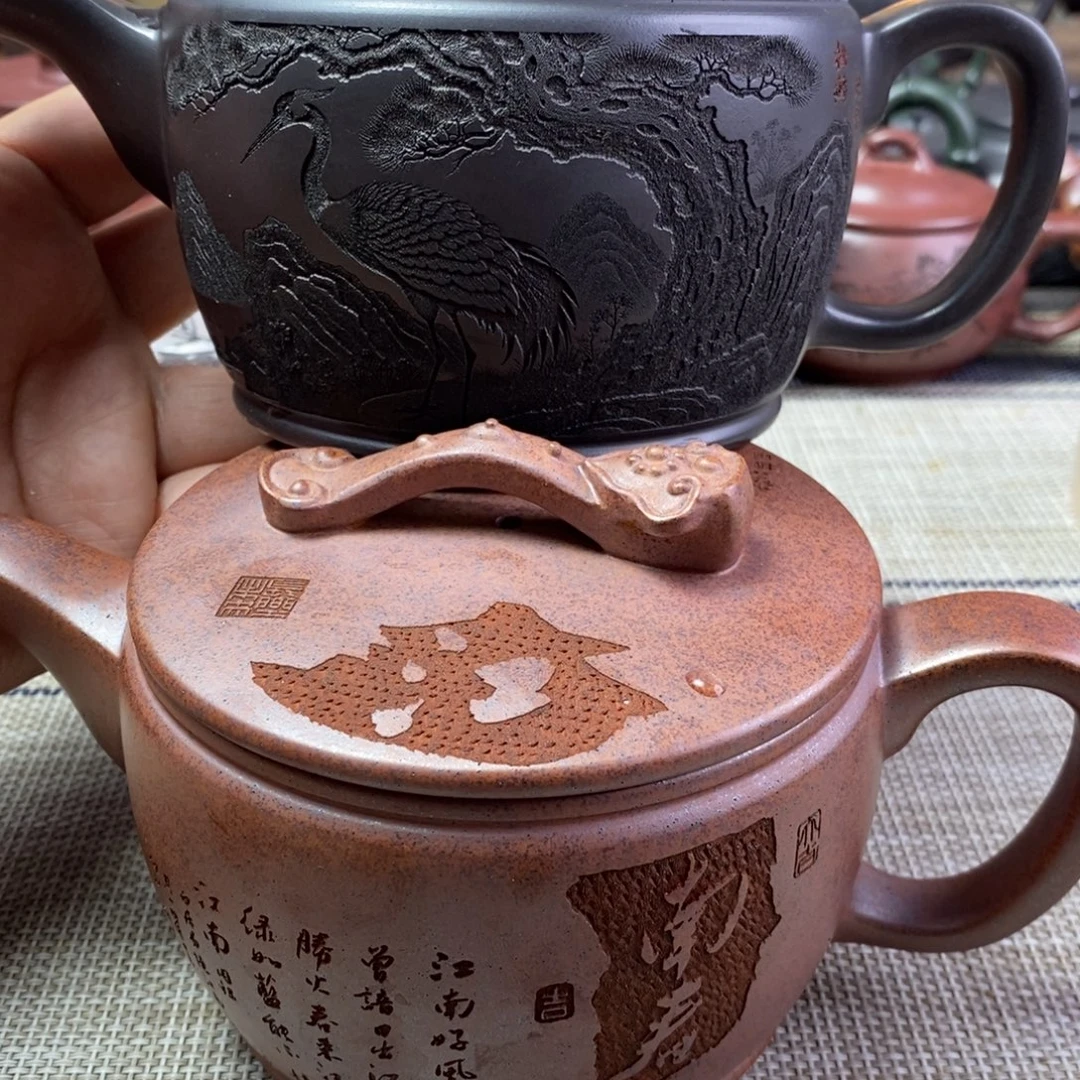紫砂茶壶特价秒杀2只