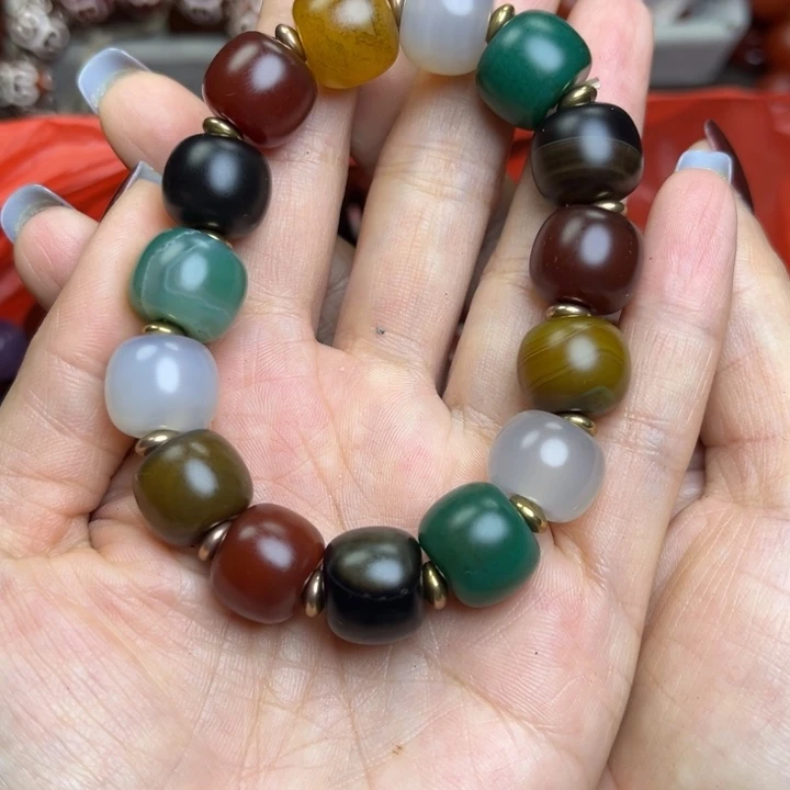 玛瑙/玉髓未镶嵌颈饰