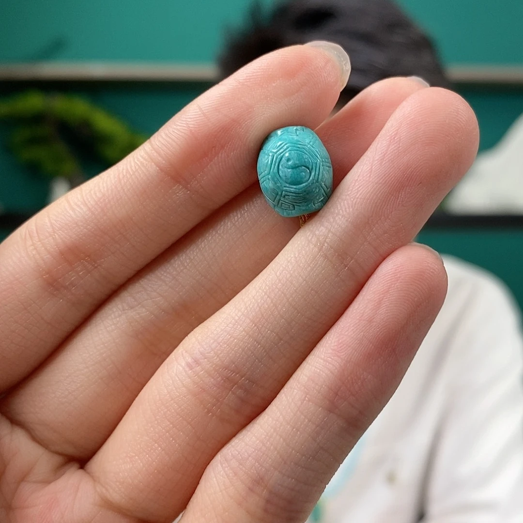 未镶嵌绿松石珠宝奇石