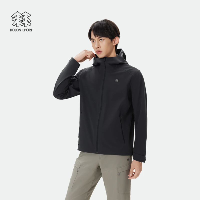 KOLON SPORT可隆软壳衣防水防风透湿耐磨秋冬男士3L PCM软壳夹克