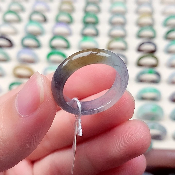 未镶嵌戒指翡翠20-21号