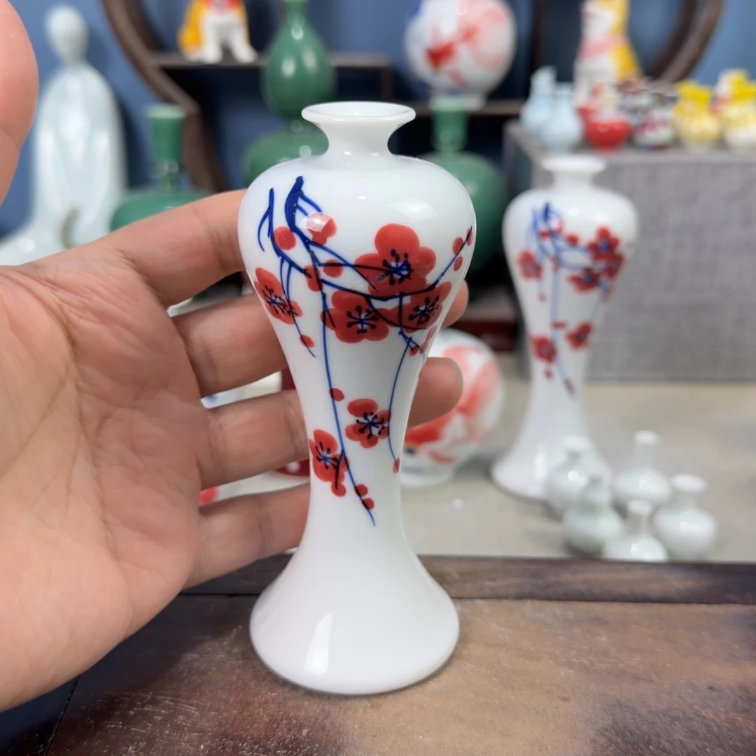 陶瓷手工小花器摆件