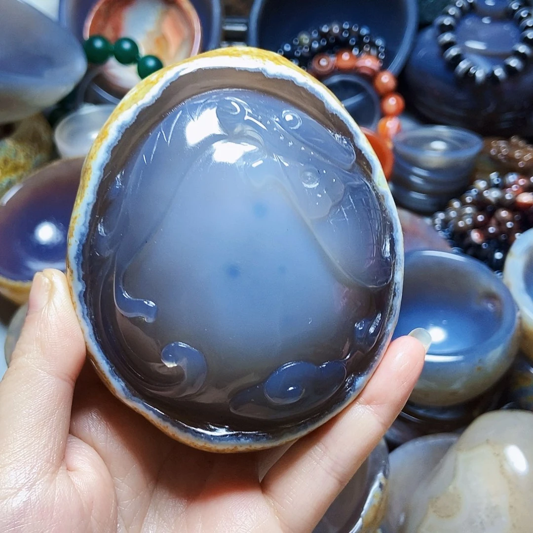 A***n玛瑙/玉髓未镶嵌拍3