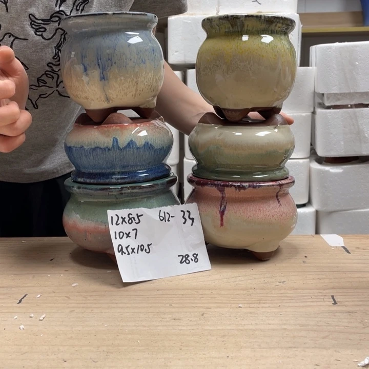 紫砂花盆多肉花盆微瑕33