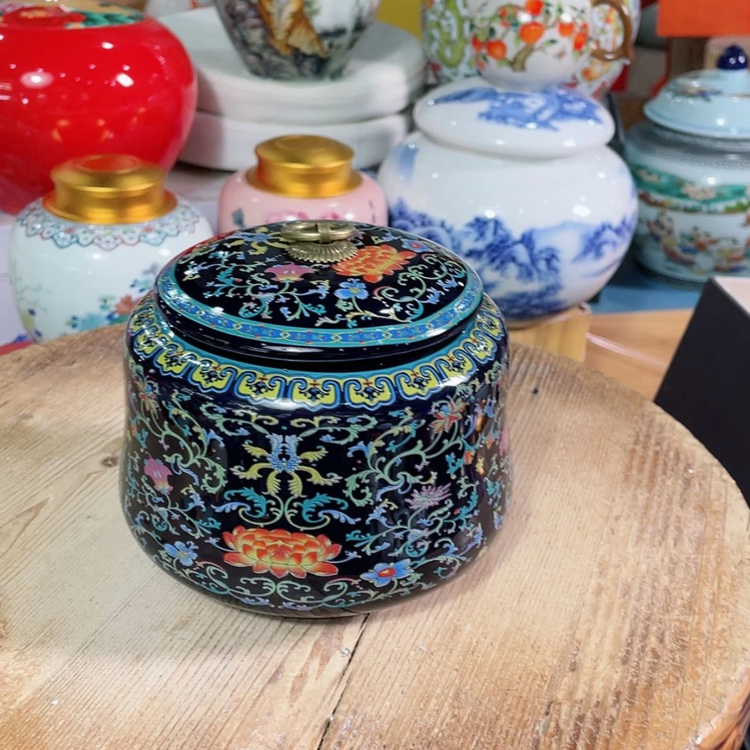 【闪购商品】罐陶瓷茶叶罐密封罐