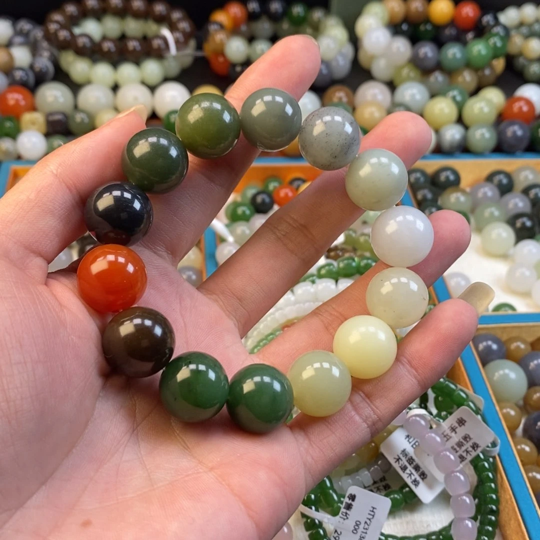 和田玉手串未镶嵌卡16福利多宝