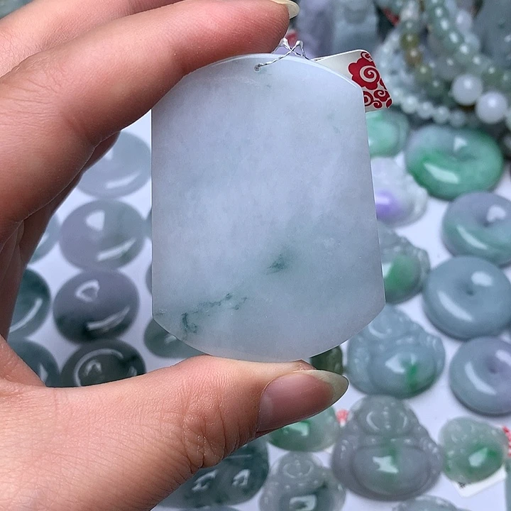 翡翠未镶嵌颈饰天然翡翠