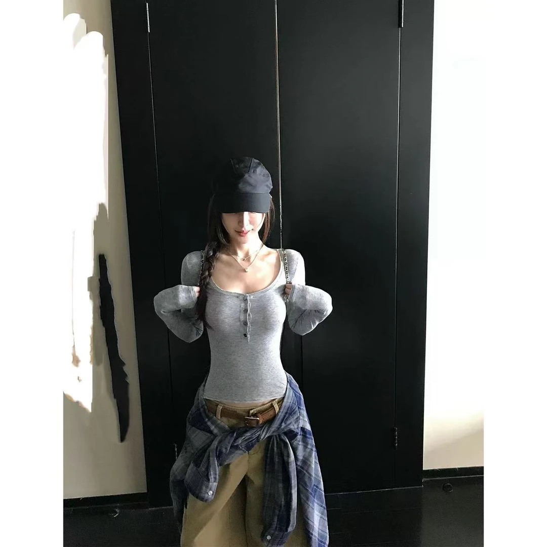 徐秋阳  苎麻天菜（苎麻）秋季新款百搭时尚休闲显瘦显白上衣13533