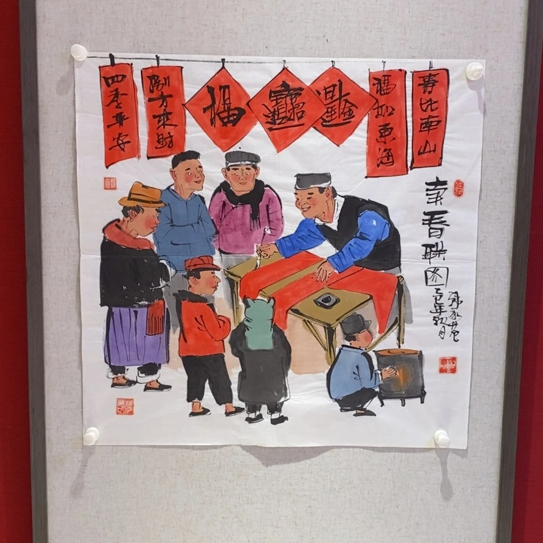 国画街景人物写生艺术家——韩永苍
