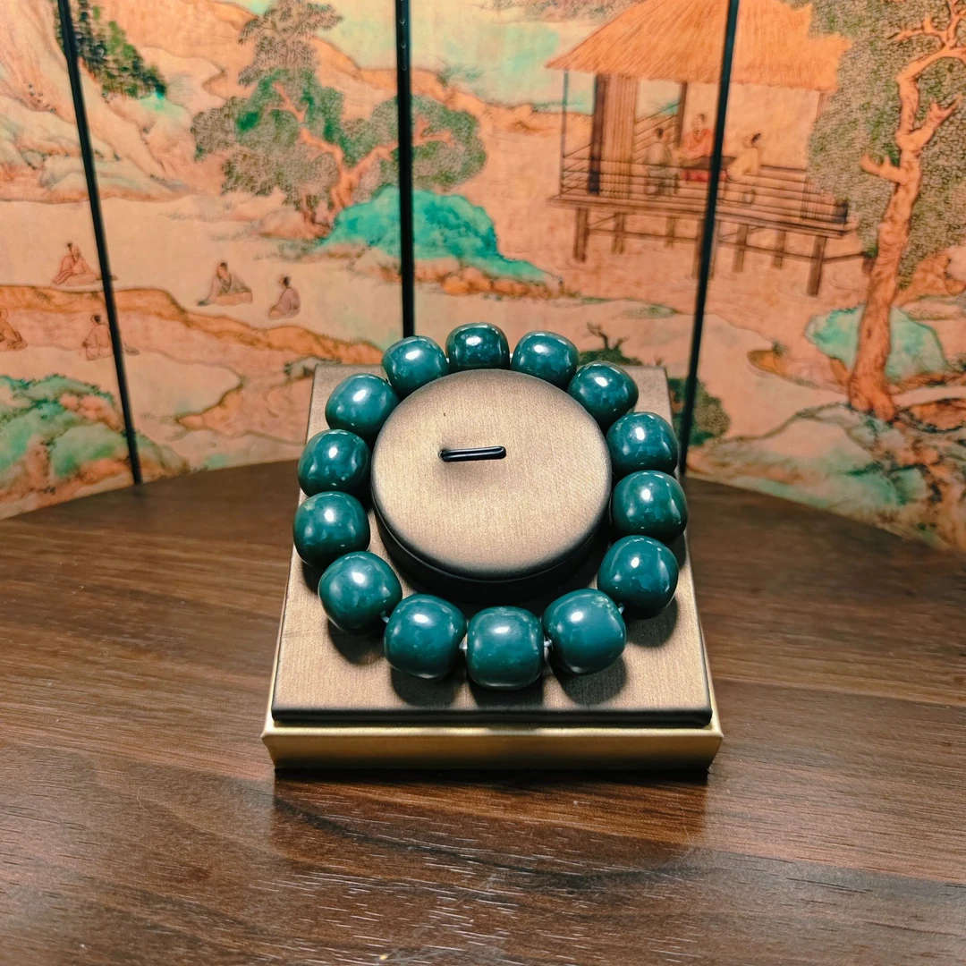 B和田玉桶珠手串（卡16）2803