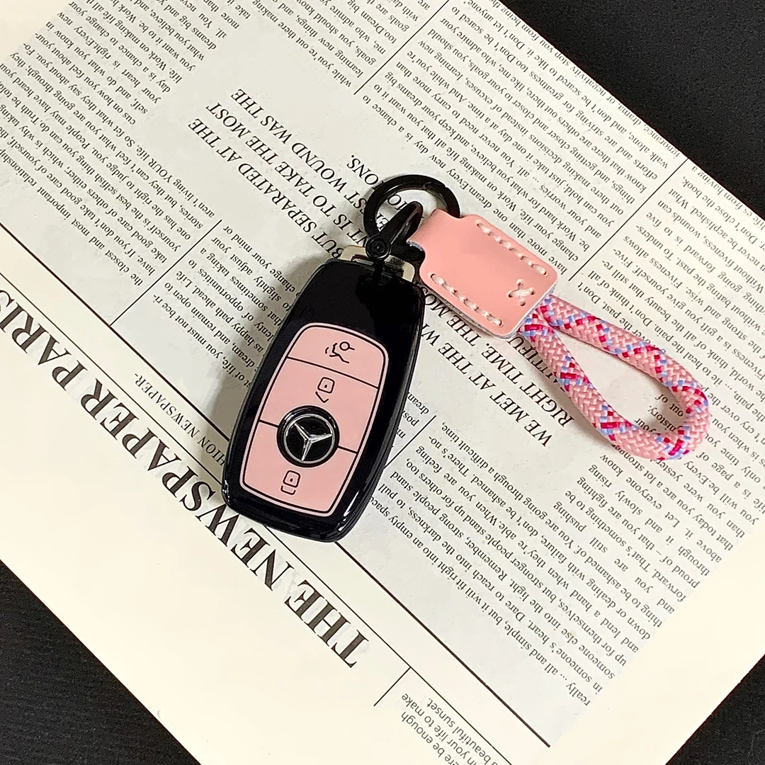 奔驰钥匙套新C级E级A200L/C260L车E300壳GLC260/GLC300/GLE保护套