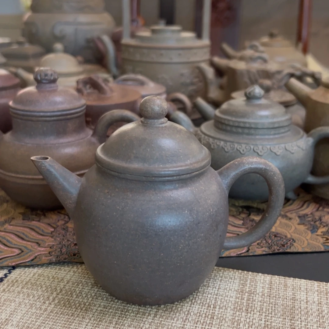 紫砂茶壶秋水宽盖放漏价