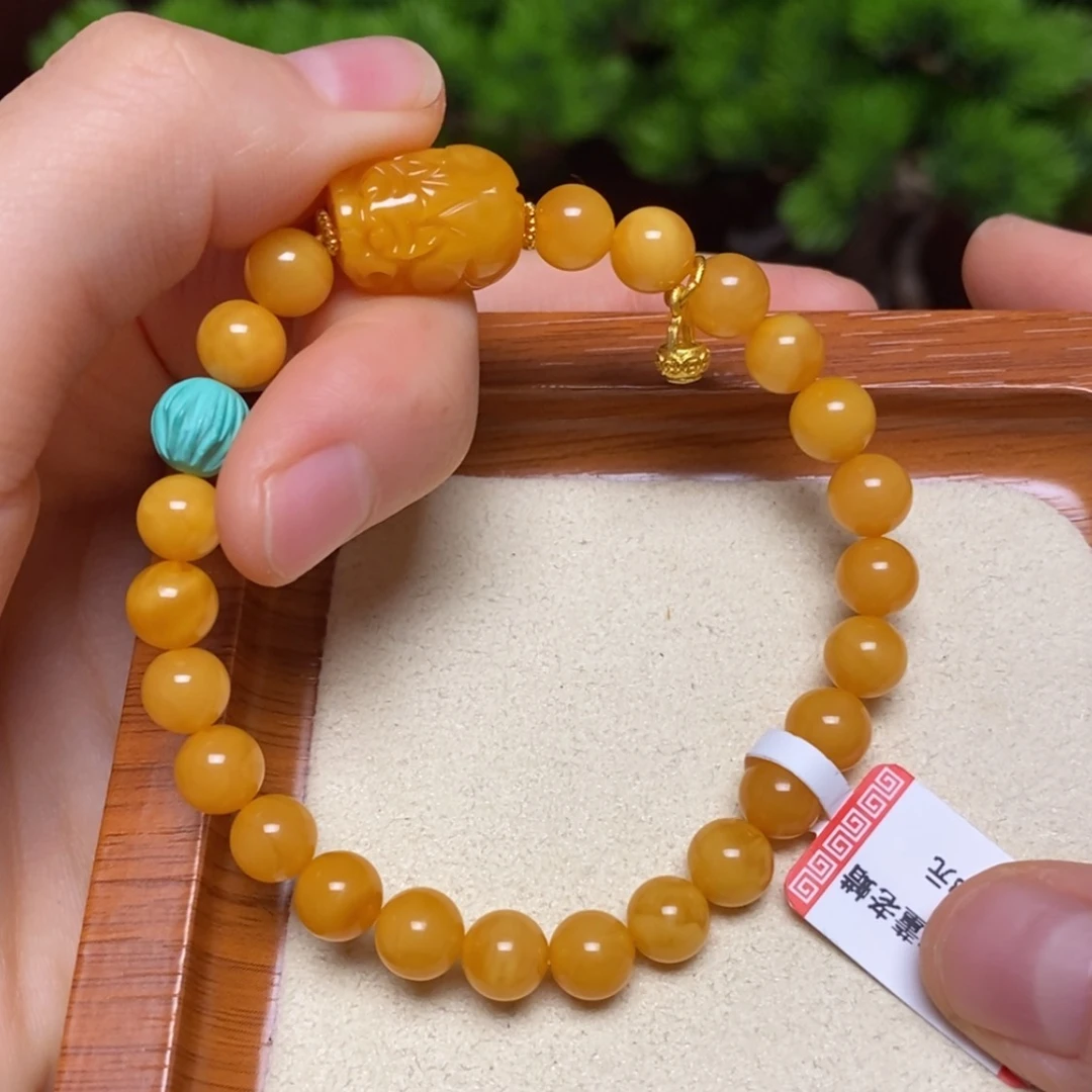 【闪购商品】手链蜜蜡未镶嵌手串