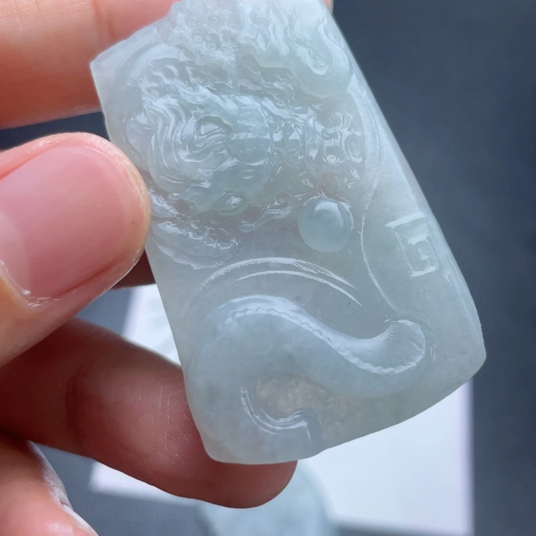 定制翡翠未镶嵌翡翠吊坠