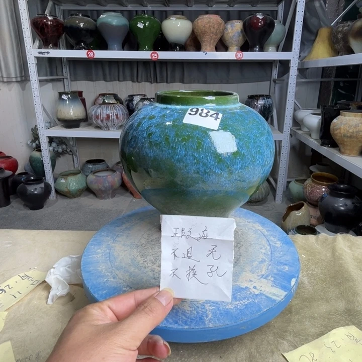 景德镇陶瓷花盆984