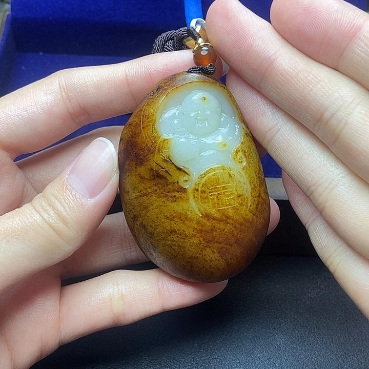 和田玉挂件未镶嵌N