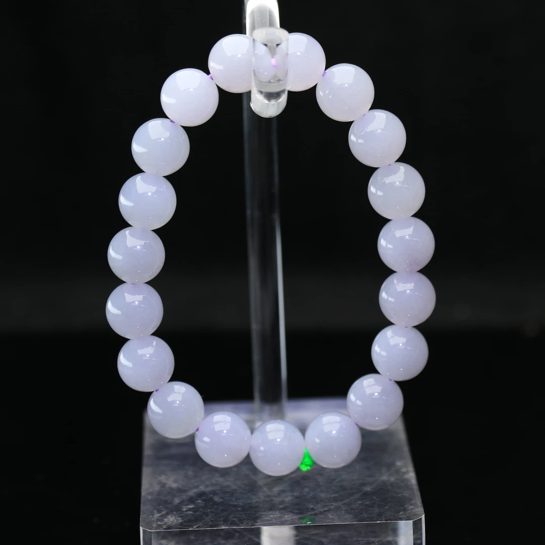 14天然缅甸翡翠A货紫平安扣/800242/上海嘉禾拍卖