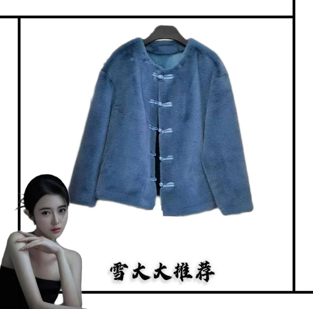 387雪大大女装轻奢外套秋冬0380