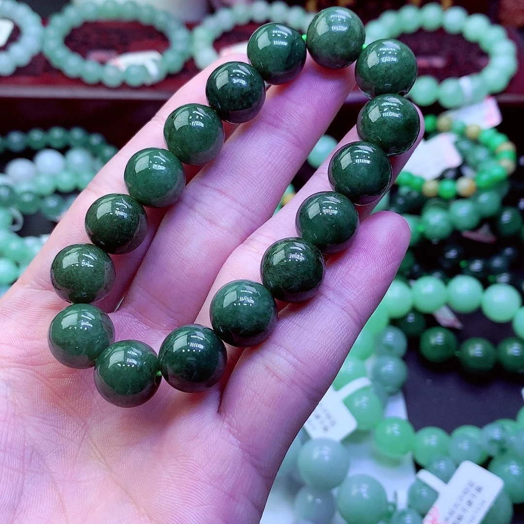 翡翠未镶嵌毛衣链