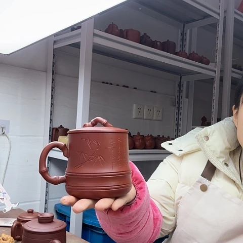 朱泥盖杯盖杯盖杯