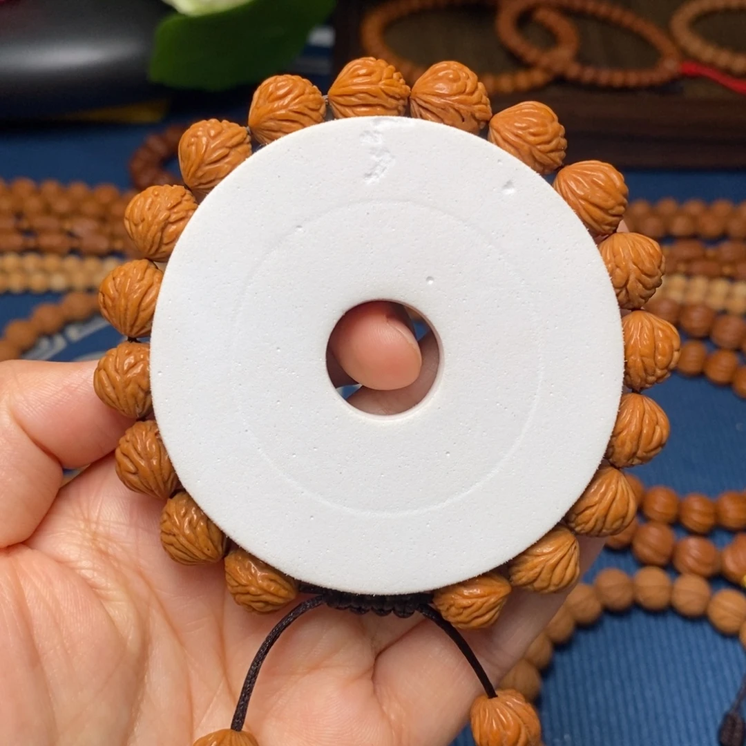 桃核手串11.5mm野生无修凤羽桃核手串